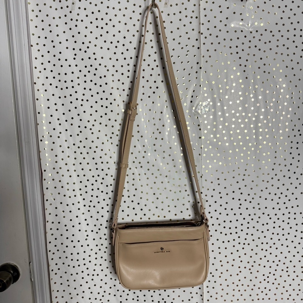 Spartina 449 Tan Crossbody Bag
